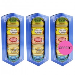 2 lots de 5 rillettes achetés, le 3 ème offert
