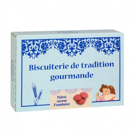 Galettes Framboise - Boîte carton 300g