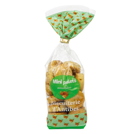Mini palets amandes - Sachet 200g