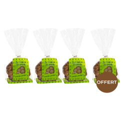 3 sachets de Crakou pistache + 1 offert