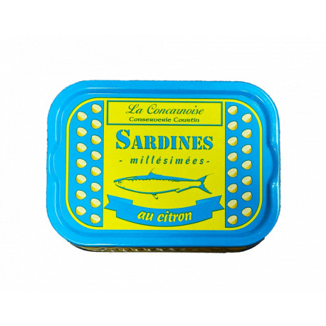 Sardines au citron 115g millésimées
