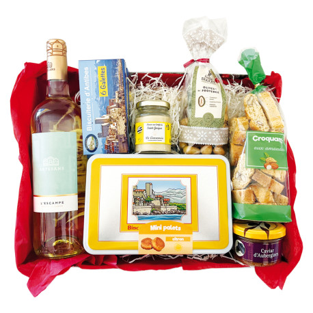 Composition gourmande - Blanc