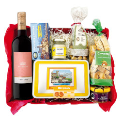 Composition gourmande - Rouge