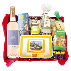 Composition gourmande - rosé