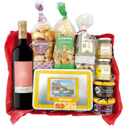 Composition festive - Rouge