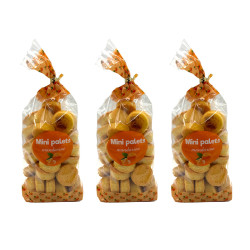 2 sachets mini palets mandarine 500g + 1 offert