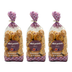2 sachets mini palets figue 500g + 1 offert