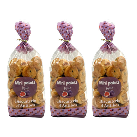 2 sachets mini palets figue 500g + 1 offert
