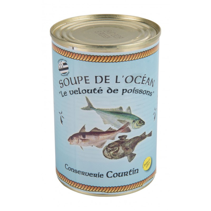 Soupe de poissons Pêche Bretonne - Boîte 400g