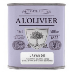 Huile d'olive à la lavande 15cl