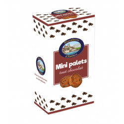 Mini palets chocolat - boîte 200G